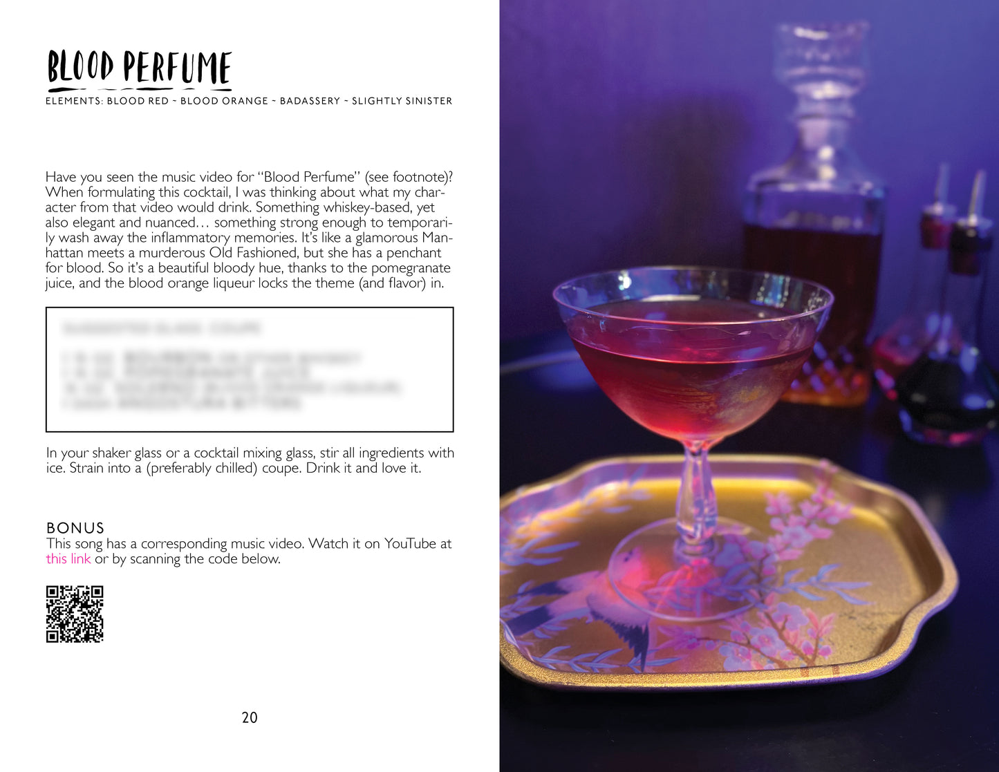 E-BOOK: deathdrinks - Cocktail Recipes to Pair with deathdreams, an album by Survival Guide