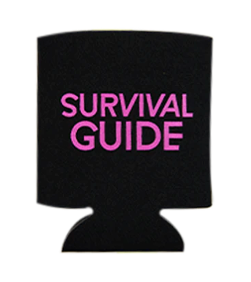 Survival Guide Koozie